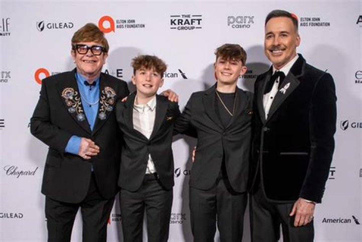 Elton John Famille