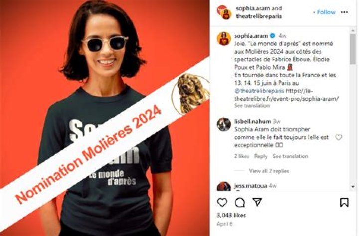 Sophia Aram Origine Parents